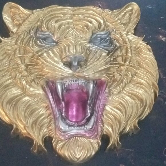 Handmade Tiger Wall Hanging - Picture 3 of 4